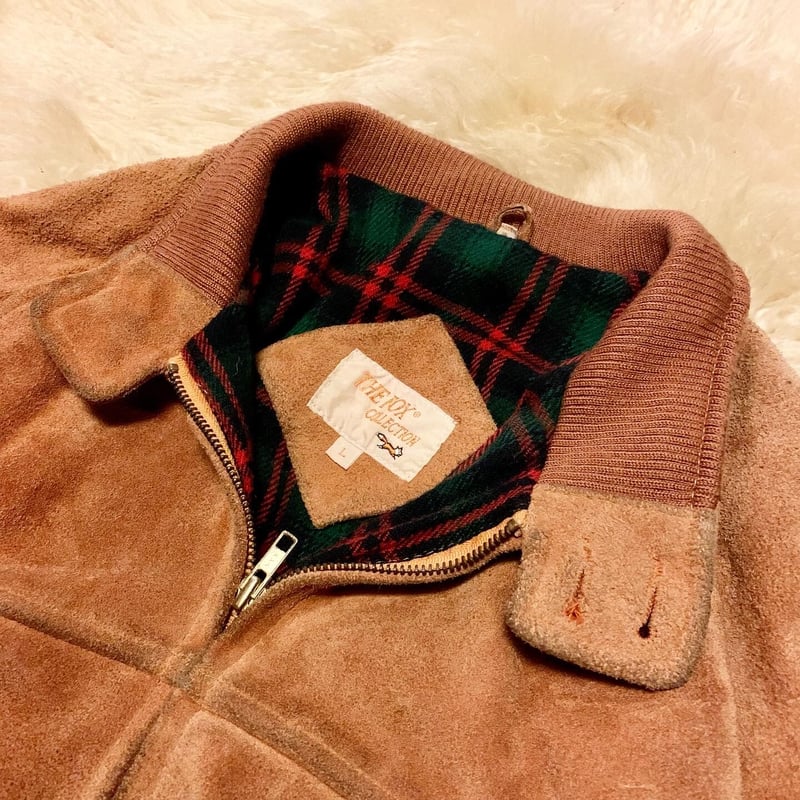 70s~ “THE FOX COLLECTION” suede blouson | Skel