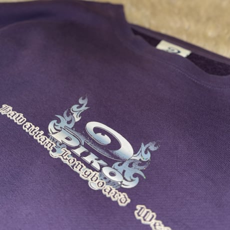 【 90s~ “PIKO” kirakira sweat shirt 】