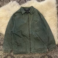 【 old dyed denim jacket 】