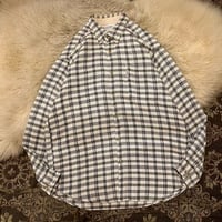 【 90s~ “Columbia” checked shirt 】
