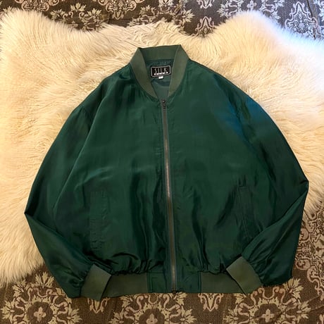 MAATEE&SONS シルクブルゾン ショート MAATEE&SONS シルクブルゾン ショート