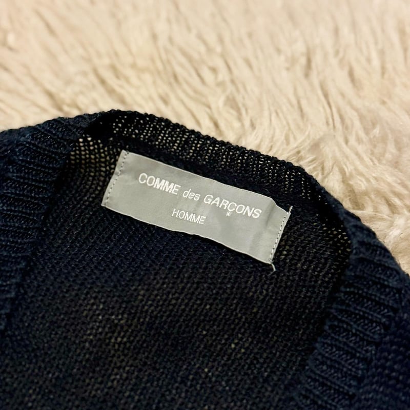 90s “COMME des GARCONS HOMME” design linen k