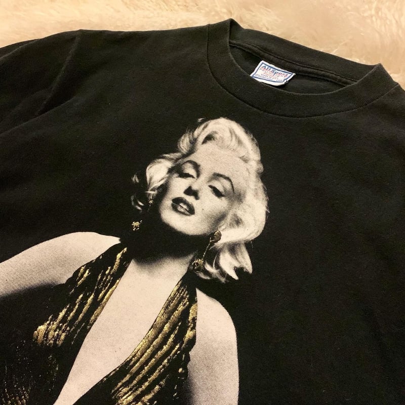 90s “Marilyn Monroe” print T-shirt 】 | Skelet...