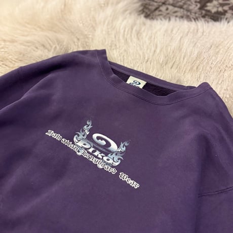 【 90s~ “PIKO” kirakira sweat shirt 】