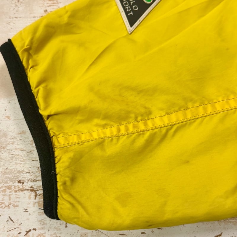 90s “POLO SPORT” fleece & nylon reversible ja