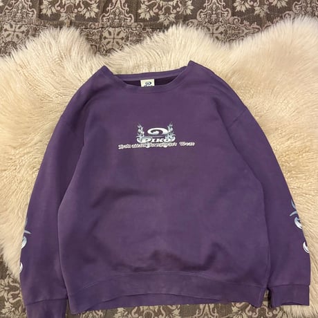 【 90s~ “PIKO” kirakira sweat shirt 】
