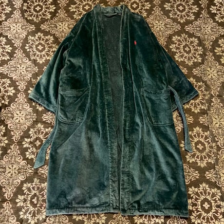 【 “Ralph Lauren” pile fabric gown coat 】