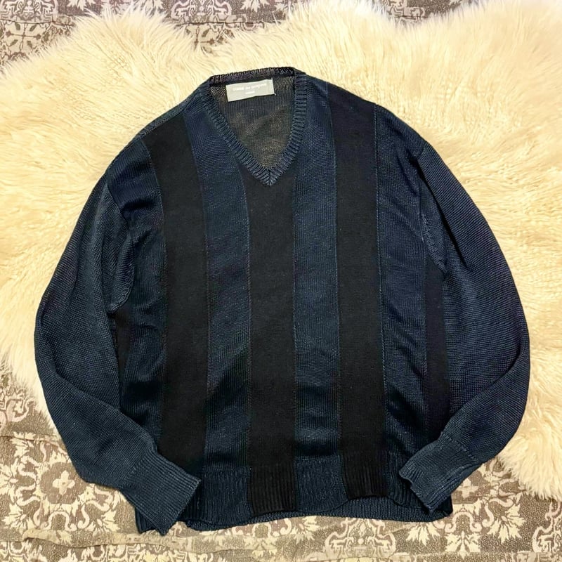 90s COMME des GARCONS HOMME リネンニット 田中オム 90s COMME des GARCONS HOMME リネンニット 田中オム