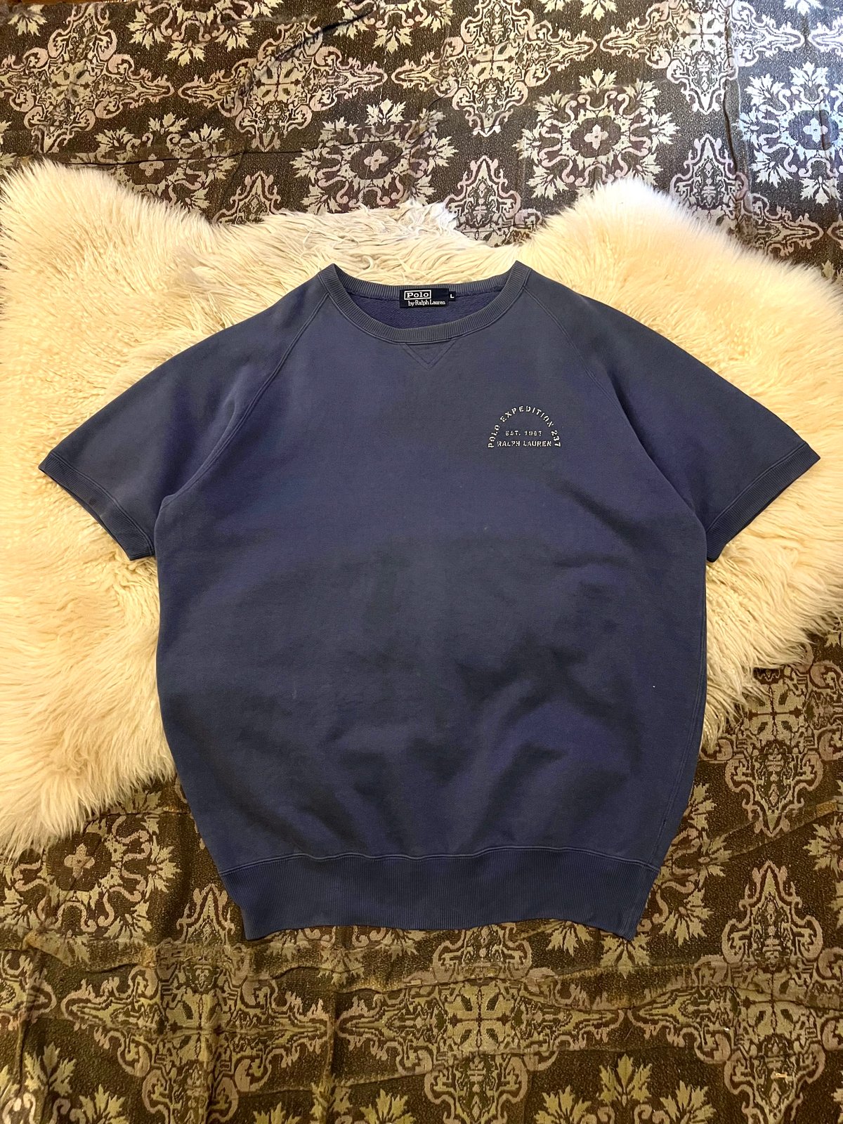 90s “Polo by Ralph Lauren” short sleeve sweat
