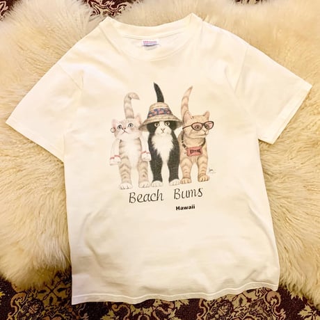 【 animal print art T-shirt 】
