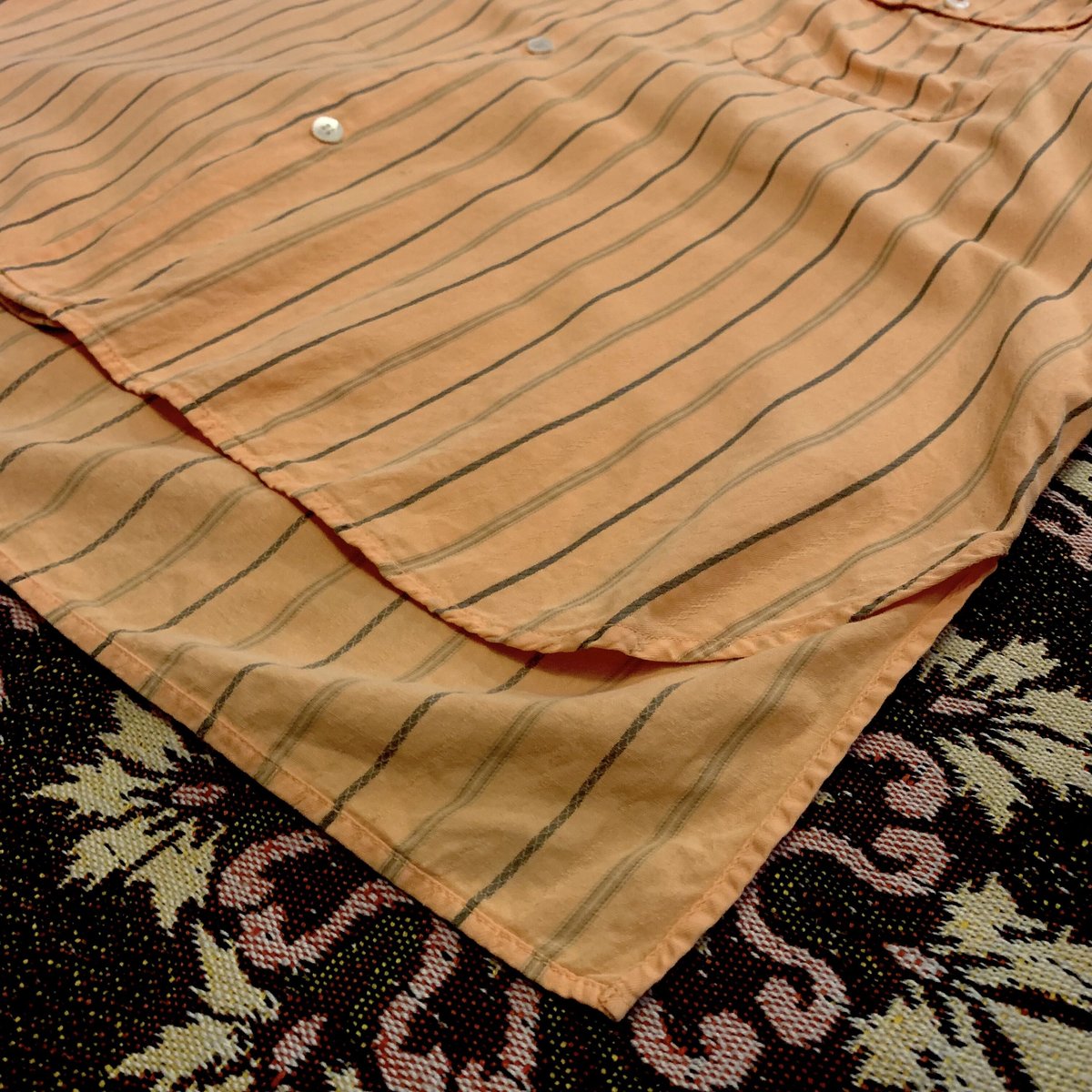 BONEVILLE” stripe s/s shirt 】 | Skeleton Lamp