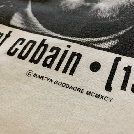 【 90s “Kurt Cobain” memory T-shirt 】