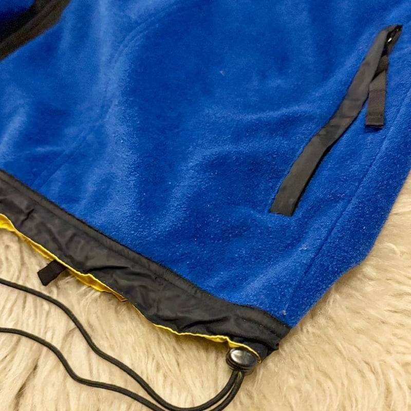 90s “POLO SPORT” fleece & nylon reversible ja