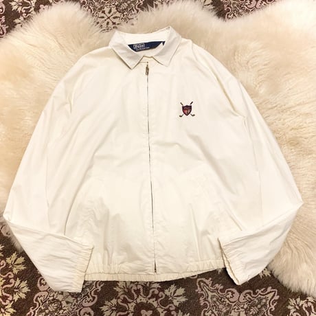 【 90s~ “Ralph Lauren” drizzler jacket 】