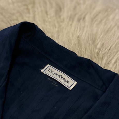 【 ~90s “Yves Saint Laurent” pajama shirt 】