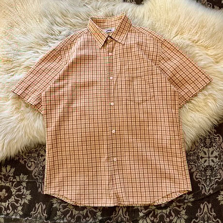 JUNMEN ジュンメン シャツ サイズ:M 90s カラー パイピング 刺繍