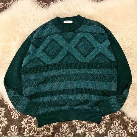 【 mohair alpaca blend sweater 】