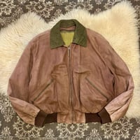 【 Italy made design leather jacket 】