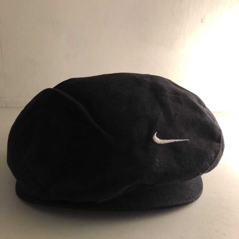a*様 【NIKE】90s ハンチング NIKE 90s ハンチング帽 ベレー帽 ブラック Y2K｜Yahoo!フリマ