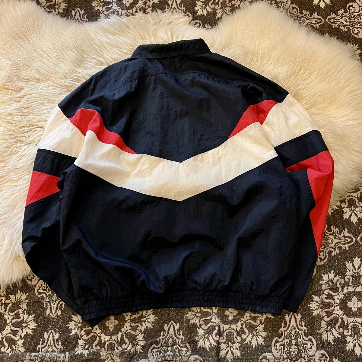 90s fila nylon jacket フィラ ナイロン ジャケット 90s “FILA” nylon jacket 】 | Skeleton Lamp