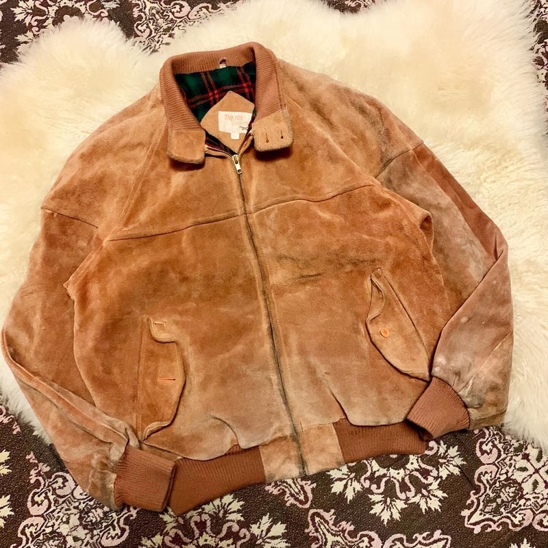 70s~ “THE FOX COLLECTION” suede blouson | Skel