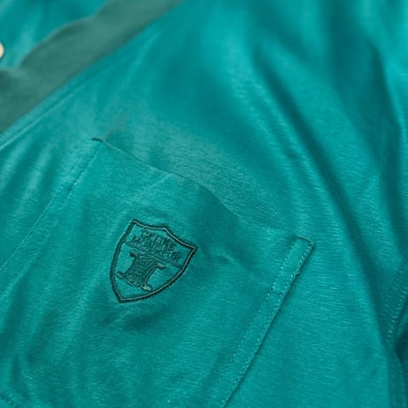 【 90s “OLD CELINE” cotton design polo shirt 】