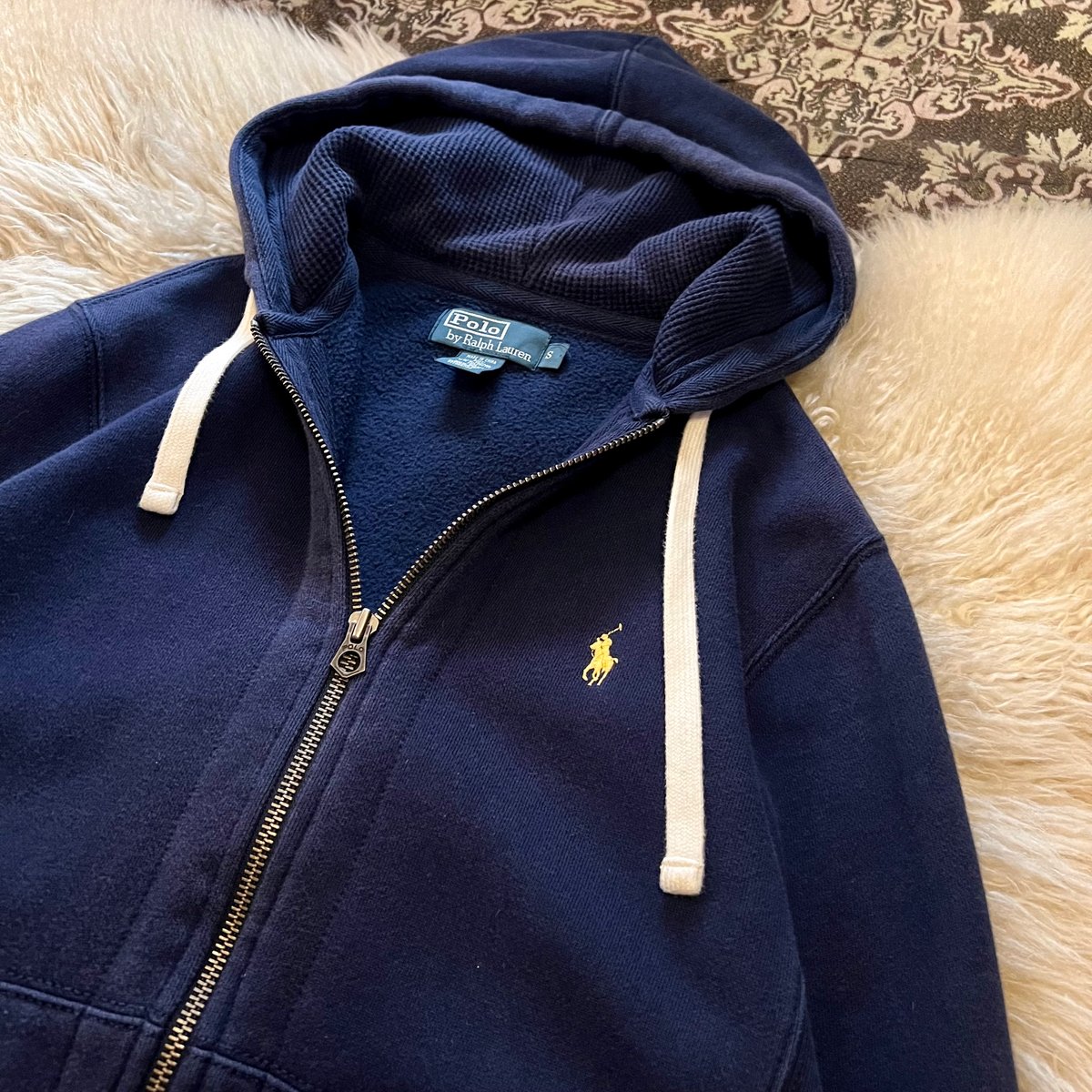 90s~ “Polo by Ralph Lauren” zip up hoodie 】 |