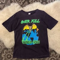 【 80s~ “OVER KILL” tour T-shirt 】