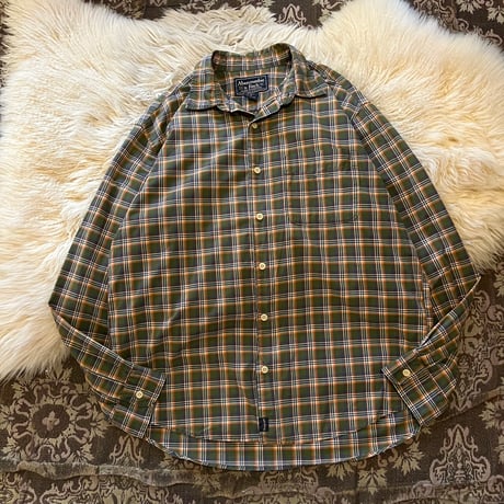 アバクロンビー&フィッチ◼️ビンテージ◼️ステンカラーコート◼️ブラックタグ・オールド ap retro（アプレトロ）の「ステンカラースタンドロングコート