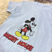 【 70s “Mickey Mouse”printed T-shirt 】
