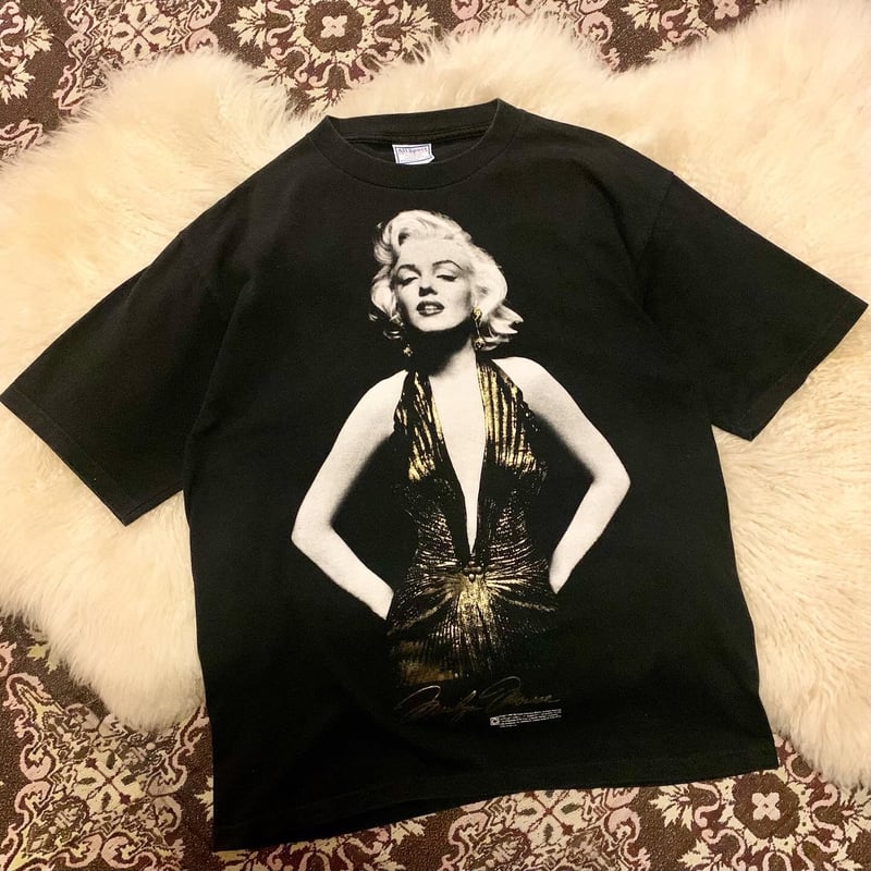 90s “Marilyn Monroe” print T-shirt 】 | Skelet