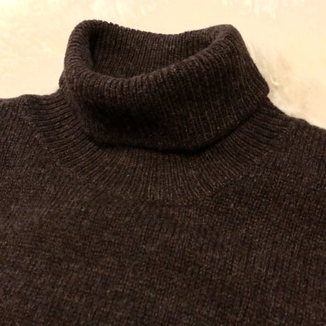 【 turtleneck wool sweater 】