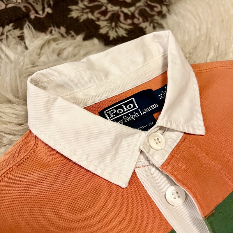 90s “polo by Ralph Lauren ”rugby shirt 】 | Sk 90s “polo by Ralph Lauren ”rugby shirt 】 | Sk