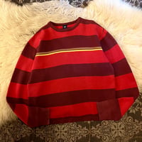 【 00s “GAP” border cotton knit 】