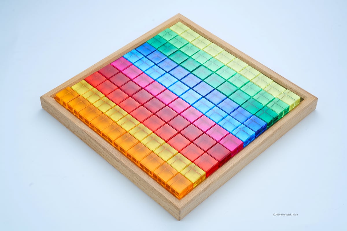 【新品未使用】BAUSPIEL ルーセントキューブ 100PCS BAUSPIEL】ルーセントキューブ 100PCS | MotherMoon Shop