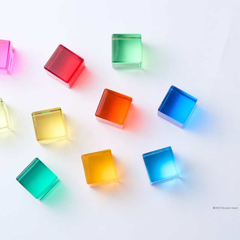 BAUSPIEL ルーセントキューブ100個 ルーセントキューブ 100pcs【Bauspiel Japan】
