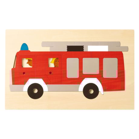 ２重パズル  ・消防車