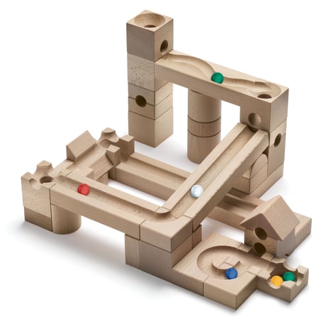【希少廃盤品】クッコル　クーゲルバーン　玉の道 玉転がし 木製レール　ミニカー 希少廃盤品】クッコル クーゲルバーン 玉の道 玉転がし 木製