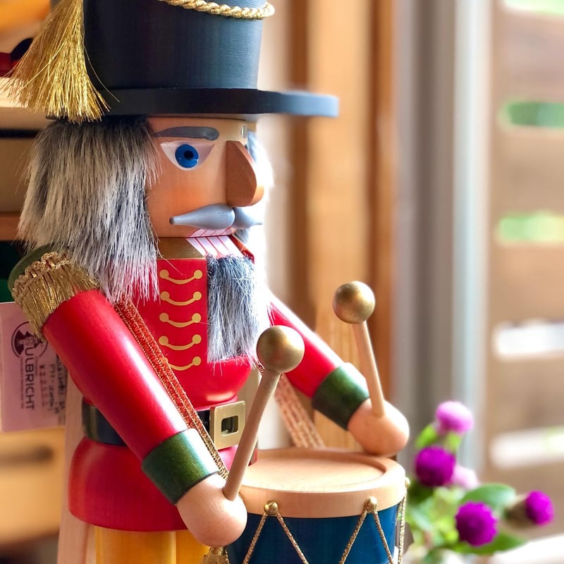クリスチャンウルビリヒト　くるみ割り人形　青ドラマー くるみ割り人形 ドラマー | MotherMoon Shop