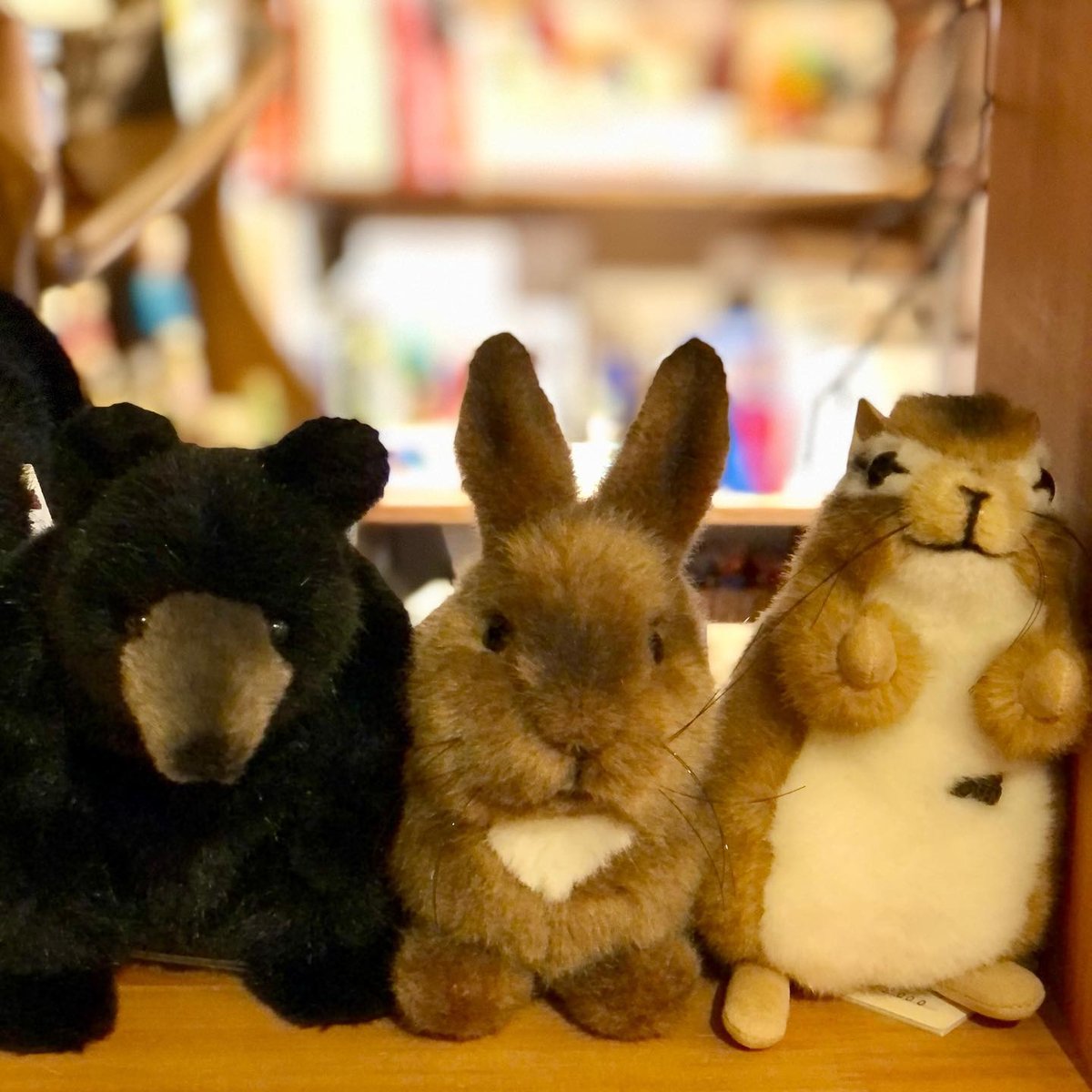 ケーセン　シマウマ　ウサギ　ぬいぐるみセット 受注商品】ぬいぐるみ・くろいうさぎ | KOESEN (Baby&Kids