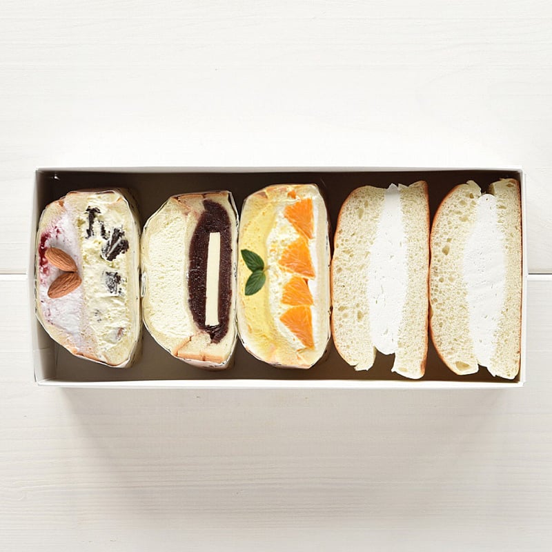 サンドイッチ 期間限定】スイーツサンドと牛乳パンセット（サンド3個・牛乳パン