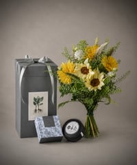 Box bouquet to teabag