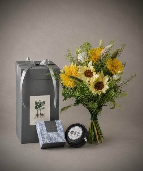 Box bouquet to teabag