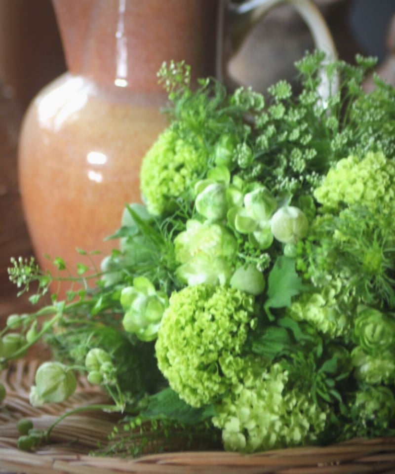 花材　グリーン　生花　季節の生花　ブーケ 花材 グリーン 生花 季節の生花 ブーケ