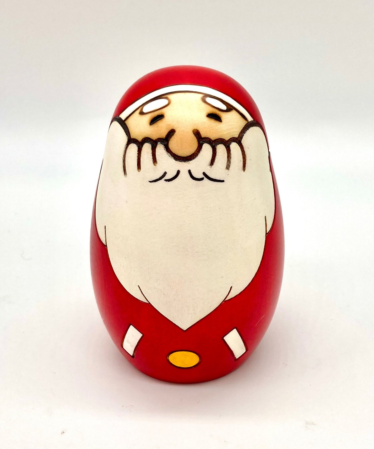 新品　卯三郎こけし　ミニサンタ　大　3個セット 新品 卯三郎こけし ミニサンタ 大 3個セット