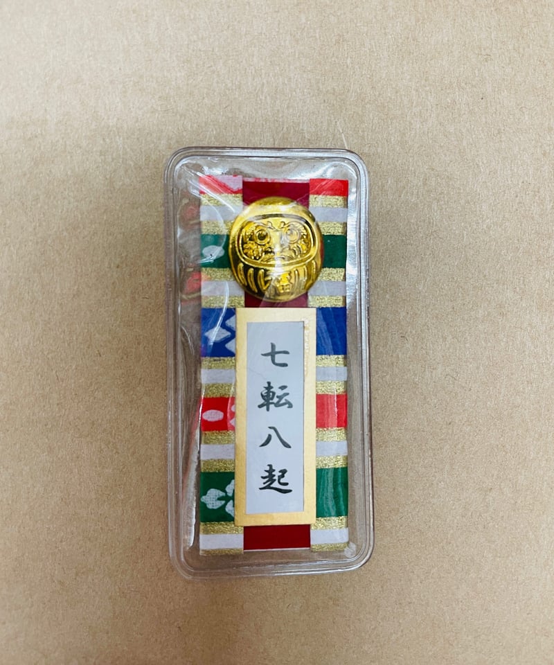 レオ　だるまお守り 純金 『達磨（だるま）・八福神』小判 約0.3g お守り【JUNGOLD