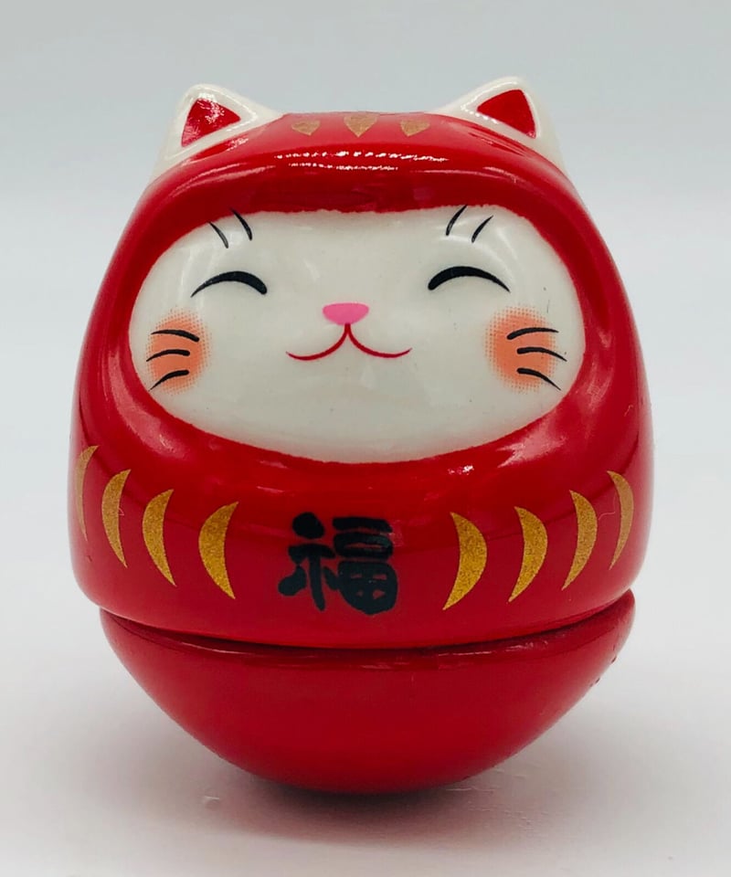起き上がり開運猫だるま | マキノ玉森堂