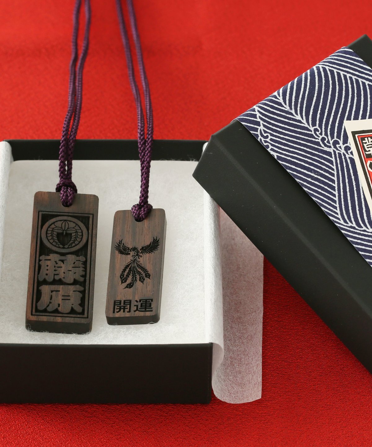 名入れ木札・黒檀 大サイズ | マキノ玉森堂