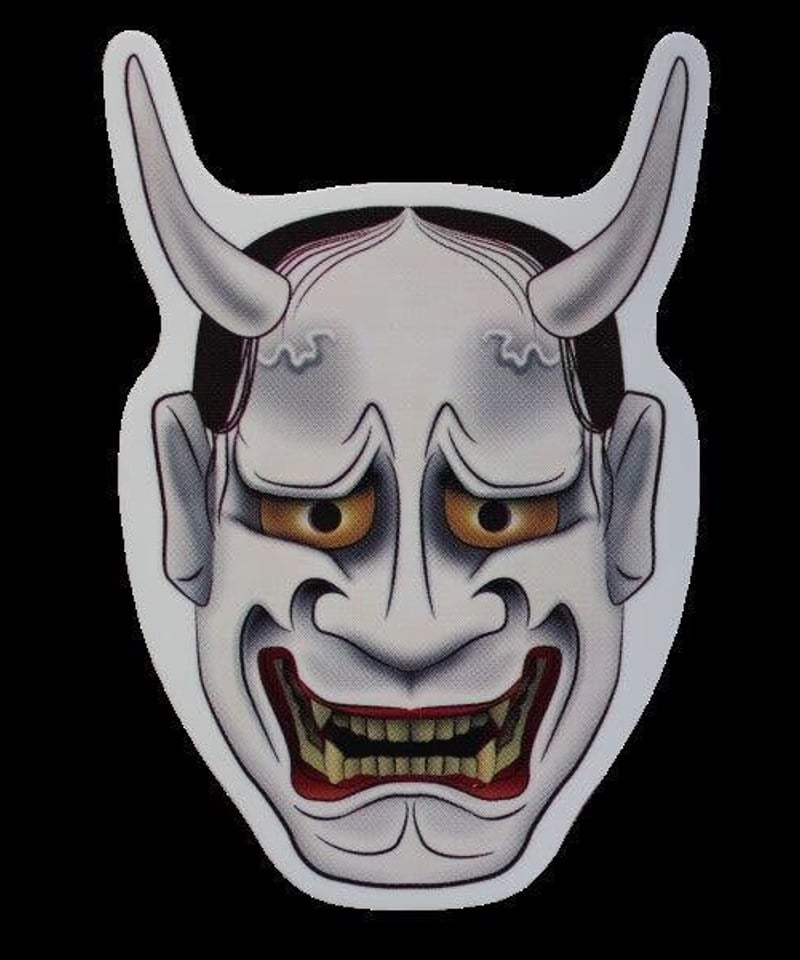 ステッカー・般若 | マキノ玉森堂