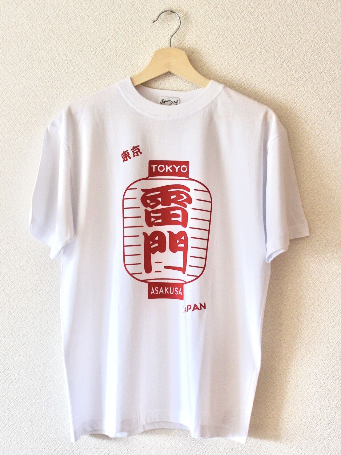 雷門Tシャツ 日本製 (赤または青) | マキノ玉森堂